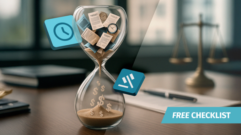 5 Common Bottlenecks That Drain Billable Hours in Law Firms (and How to Overcome Them) + Free Checklist
