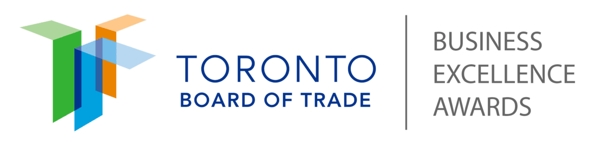 Toronto board of trade logo with business excellence awards